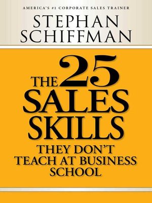 cover image of The 25 Sales Skills